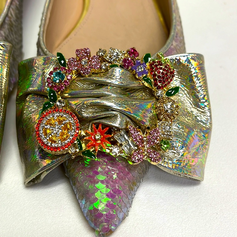 RAS Pointed Toe Flats - Picture 2 of 6